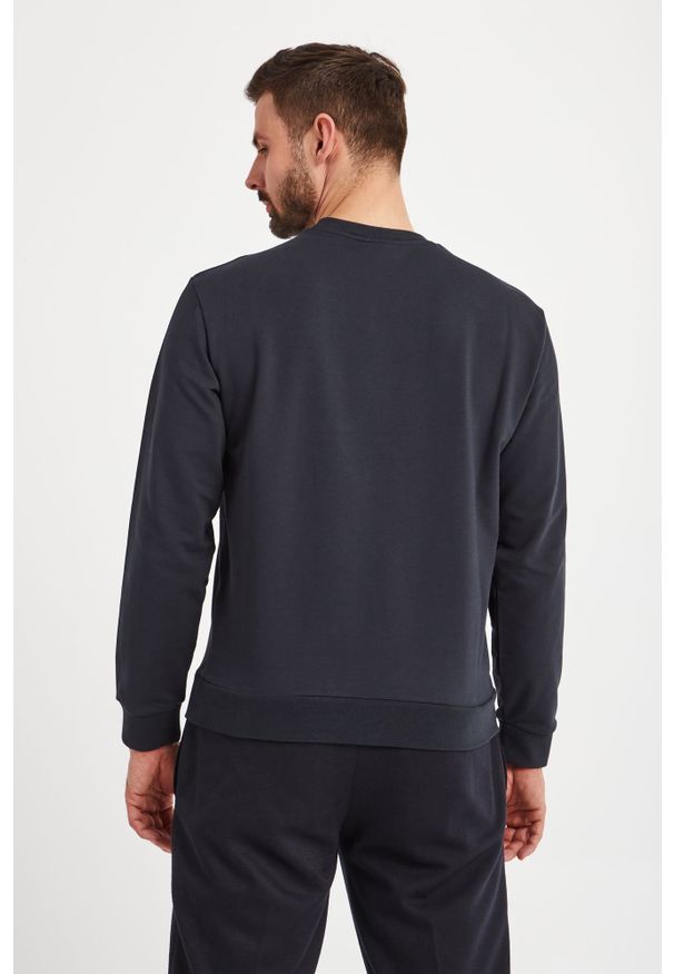 Emporio Armani - BLUZA EMPORIO ARMANI. Materiał: elastan, bawełna. Wzór: nadruk