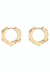 Philipp Plein - PHILIPP PLEIN Kolczyki The Plein Cuff PJ1EA22EU Złoty. Materiał: metalowe. Kolor: złoty #3