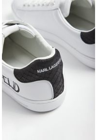 Karl Lagerfeld - SNEAKERSY KARL LAGERFELD. Zapięcie: sznurówki. Materiał: materiał, skóra. Wzór: nadruk, aplikacja #4