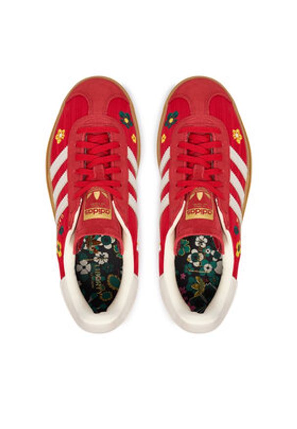 Adidas - adidas Sneakersy Gazelle Bold IH1921 Czerwony. Kolor: czerwony. Materiał: materiał. Model: Adidas Gazelle
