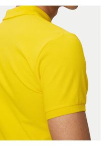 Polo Ralph Lauren Polo 710536856446 Żółty Slim Fit. Typ kołnierza: polo. Kolor: żółty. Materiał: bawełna