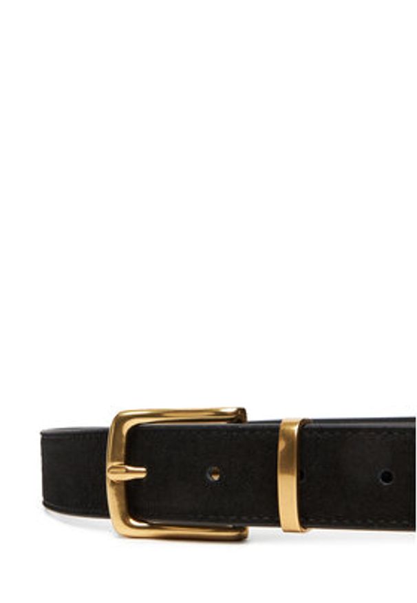 Aldo Pasek Damski Ollivia 14088492 Czarny. Kolor: czarny. Materiał: skóra