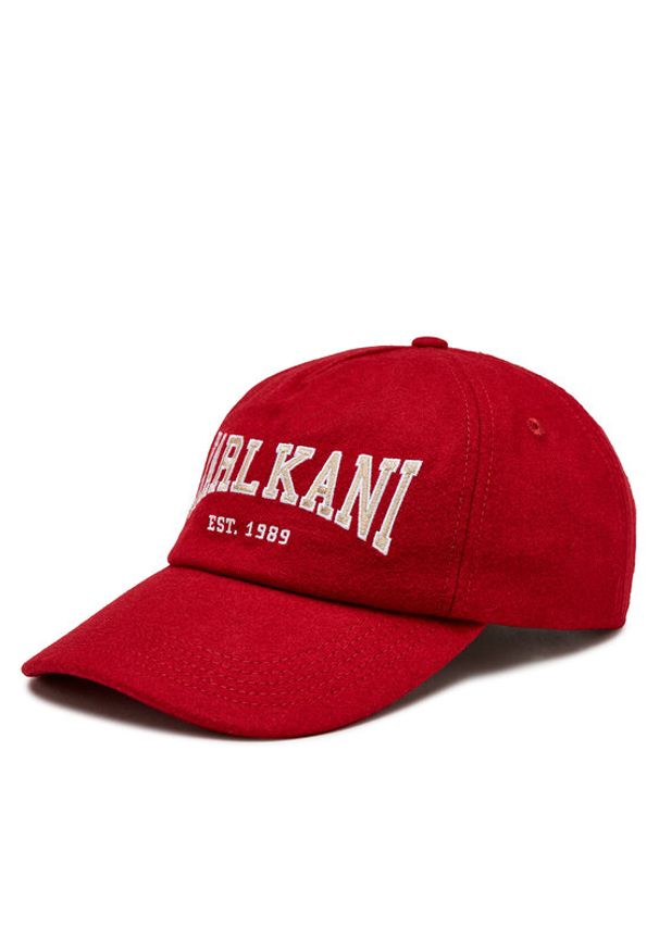 Karl Kani Czapka z daszkiem KK College Signature Wool Blend Cap KA-233-001-1 Czerwony. Kolor: czerwony. Materiał: materiał