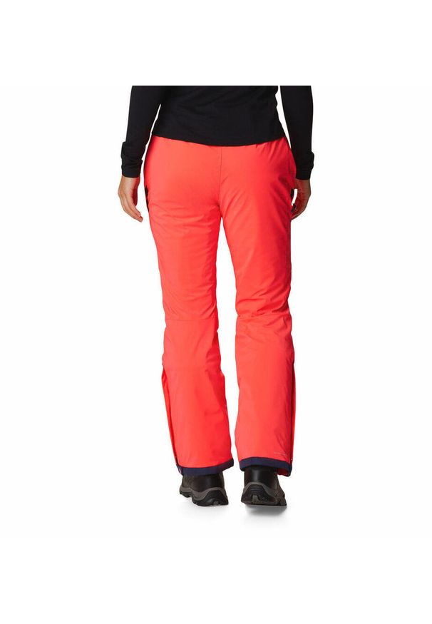 columbia - Spodnie narciarskie damskie Columbia Backslope II Insulated. Kolor: czerwony, różowy. Sport: narciarstwo