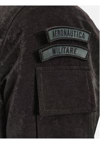 Aeronautica Militare Kurtka bomber 232AB2113CT3160 Czarny Regular Fit. Kolor: czarny. Materiał: bawełna, syntetyk