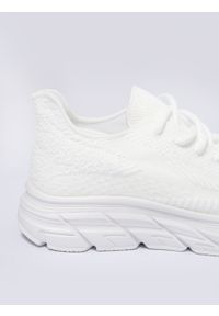 Big-Star - Sneakersy damskie białe NN274989 101. Okazja: na co dzień. Kolor: biały. Materiał: jeans. Wzór: kolorowy #3