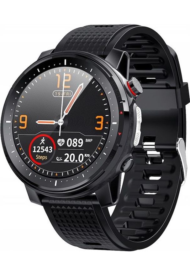 Smartwatch Microwear L15 Czarny. Rodzaj zegarka: smartwatch. Kolor: czarny
