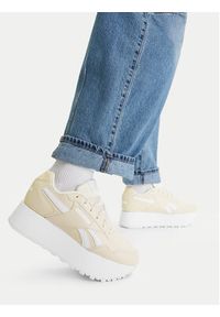 Reebok Sneakersy CEO-GLIDE TRIPPLE 100256844 Beżowy. Kolor: beżowy. Materiał: materiał #9