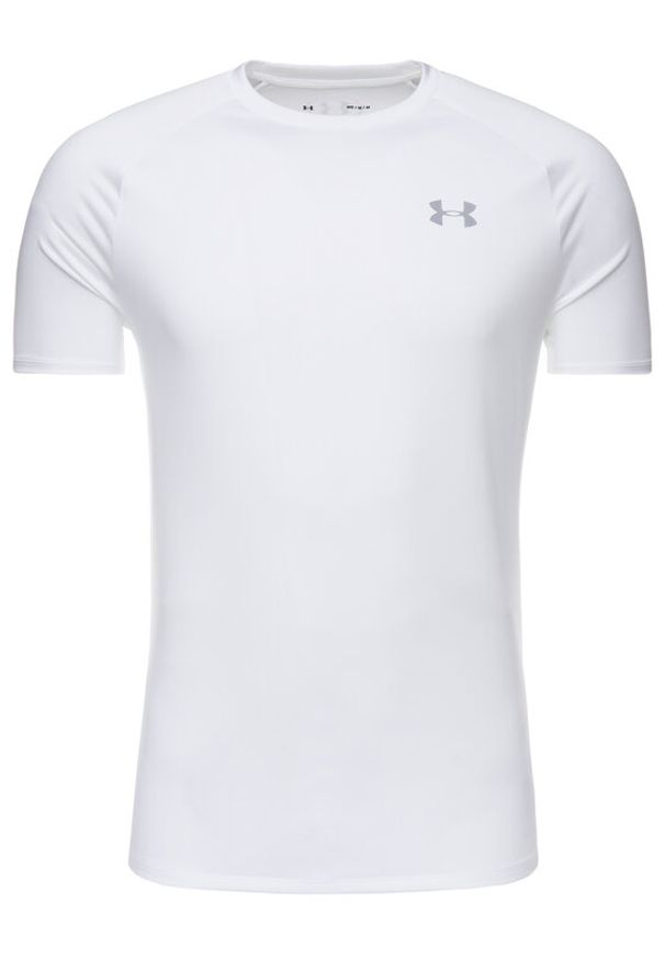 Under Armour T-Shirt UA Tech 2.0 1326413 Biały Regular Fit. Kolor: biały. Materiał: syntetyk