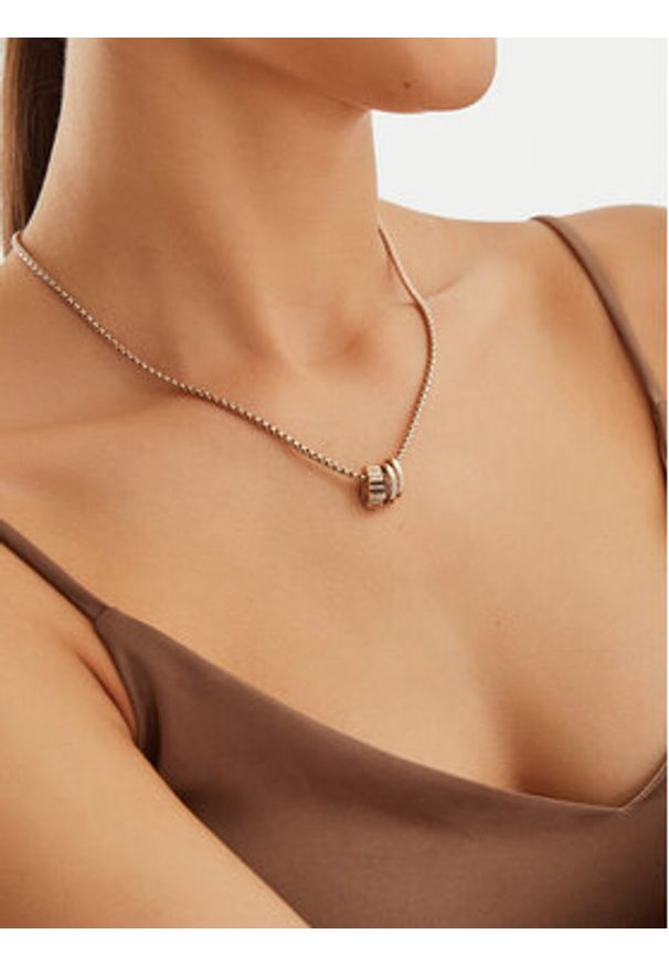 Calvin Klein Naszyjnik 35000366 Różowy. Materiał: metalowe. Kolor: różowy