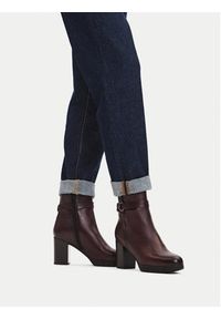 Lasocki Botki CEO-WB-DALILA-25 Bordowy. Kolor: czerwony. Materiał: skóra #8