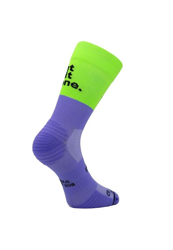 SPORCKS - Skarpetki Sporcks Get Shit Done. Kolor: fioletowy