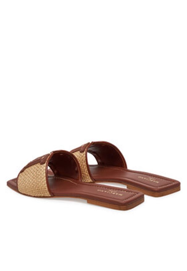 Marciano Guess Klapki 5GGZ39 7329A Brązowy. Kolor: brązowy. Materiał: skóra