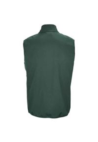 SOL'S - Ocieplacz Męski Falcon Softshell Zapinany Na Zamek Błyskawiczny. Kolor: czerwony, wielokolorowy, zielony. Materiał: softshell