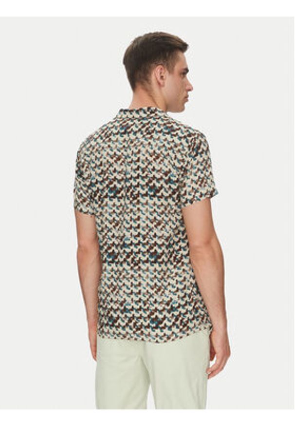 INDICODE Koszula Inramses 20-436 Kolorowy Regular Fit. Materiał: wiskoza. Wzór: kolorowy