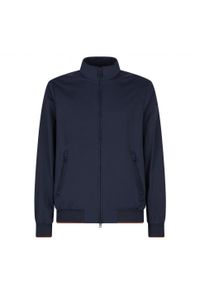 Geox - Kurtka GEOX M EOLO BOMBER Niebieski. Kolor: niebieski. Materiał: tkanina