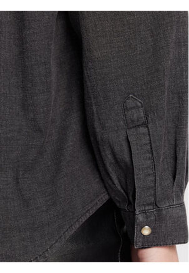 Liu Jo Koszula UF2107 D4555 Szary Regular Fit. Kolor: szary. Materiał: bawełna