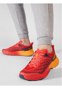 HOKA - Hoka Buty do biegania M Speedgoat 5 1123157 Czerwony. Kolor: czerwony. Materiał: materiał #4