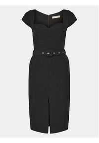 Rinascimento Sukienka koktajlowa CFC0116209003 Czarny Slim Fit. Kolor: czarny. Materiał: syntetyk. Styl: wizytowy #5