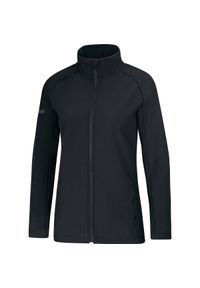 Kurtka Jako softshell Team. Kolor: czarny. Materiał: poliester. Sport: turystyka piesza #1