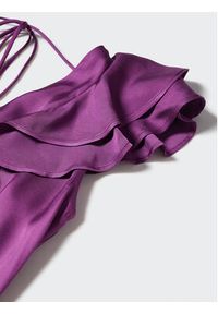 mango - Mango Kombinezon Lia 47087127 Fioletowy Regular Fit. Kolor: fioletowy. Materiał: wiskoza #6