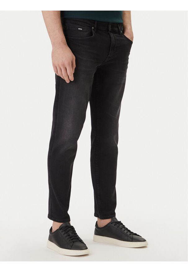 BOSS Jeansy H-Re.Maine 50556509 Czarny Regular Fit. Kolor: czarny