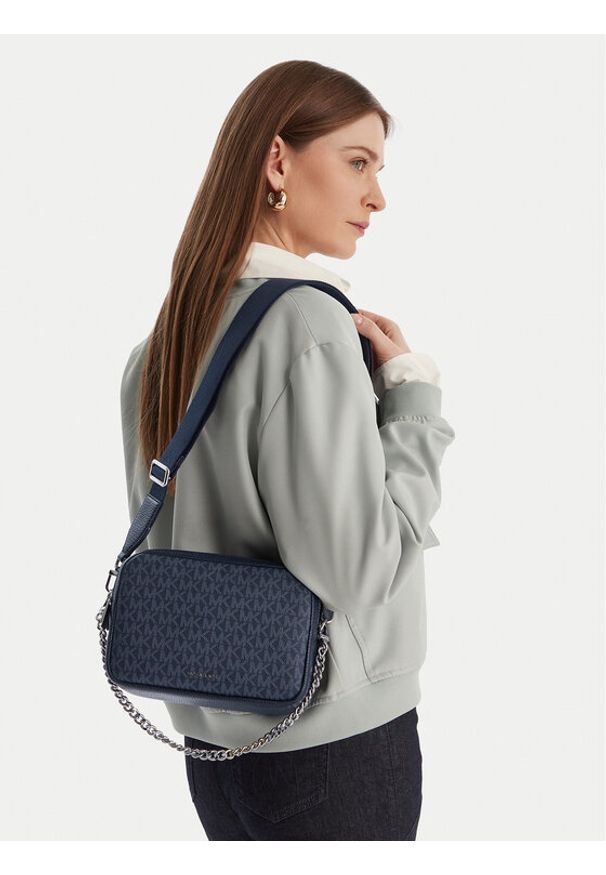 MICHAEL Michael Kors Torebka 32S5SYTC5V Granatowy. Kolor: niebieski. Materiał: skórzane