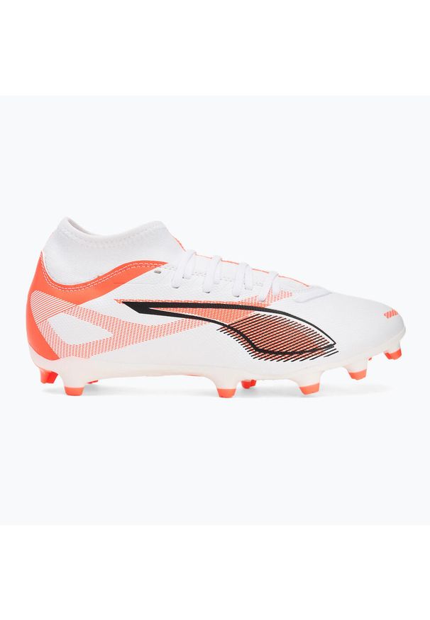 Puma - Buty piłkarskie męskie PUMA Ultra 5 Play+ FG/AG. Kolor: biały. Sport: piłka nożna
