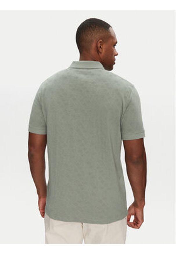 Selected Homme Polo Paul 16096767 Zielony Regular Fit. Typ kołnierza: polo. Kolor: zielony. Materiał: bawełna
