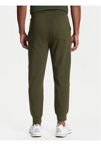 United Colors of Benetton - United Colors Of Benetton Spodnie dresowe 342ZUF01B Zielony Regular Fit. Kolor: zielony. Materiał: bawełna #3