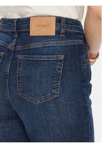 TwinSet - TWINSET Jeansy 241TP2621 Niebieski Bootcut Fit. Kolor: niebieski #3