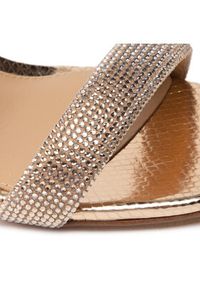 MICHAEL Michael Kors Sandały Carrie Sandal 40T2CEMS1M Złoty. Kolor: złoty. Materiał: skóra #2