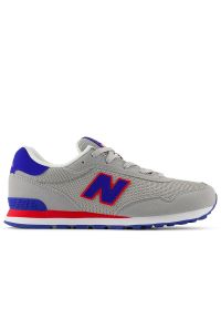 Buty New Balance GC515KG - szare. Okazja: na co dzień. Kolor: szary. Materiał: guma, materiał, syntetyk. Szerokość cholewki: normalna. Sport: turystyka piesza