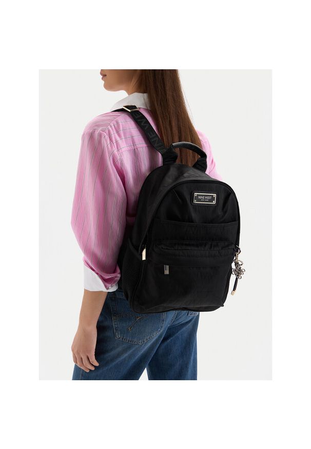 Plecak Nine West. Kolor: czarny