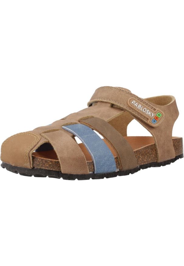 Pablosky - Sandały PABLOSKY 517132P Brązowy. Kolor: brązowy. Materiał: tkanina, syntetyk