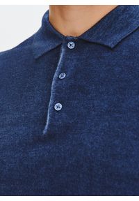 Pako Lorente - PAKO LORENTE - Wełniany sweter polo. Okazja: na co dzień. Typ kołnierza: polo. Materiał: wełna. Sezon: jesień. Styl: casual #10