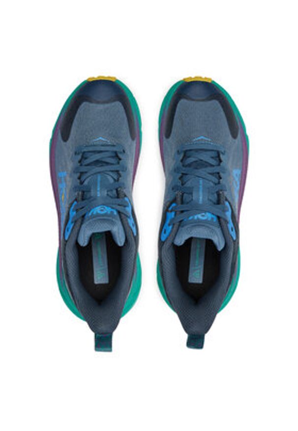 HOKA - Hoka Buty do biegania Challenger 7 GTX GORE-TEX 1134502 Niebieski. Kolor: niebieski. Materiał: materiał. Technologia: Gore-Tex