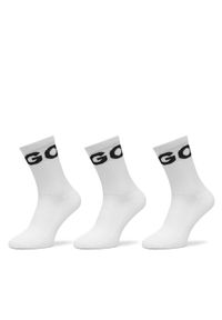 Hugo - HUGO Skarpety długie 50531517 Biały. Kolor: biały. Materiał: bawełna #1