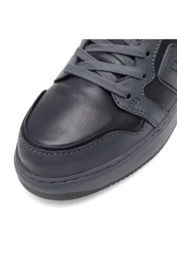 Badura Sneakersy BUXTON-22 MI08 Szary. Kolor: szary. Materiał: skóra