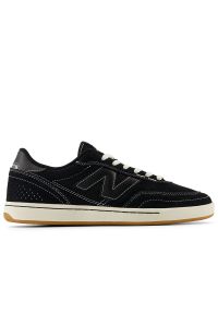 Buty męskie New Balance Numeric UN440BCO - czarne. Kolor: czarny. Materiał: zamsz, materiał, skóra, guma, syntetyk. Szerokość cholewki: normalna. Sport: skateboard #1