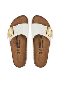 Birkenstock Klapki Catalina Cushion Buckle 1029437 Biały. Kolor: biały. Materiał: skóra #5