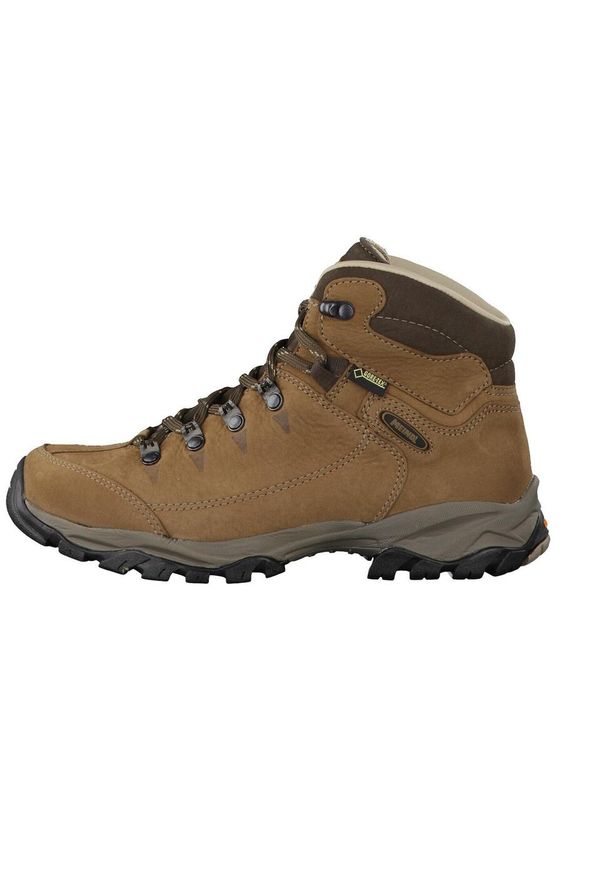 MEINDL - Damskie buty trekkingowe Meindl Ohio 2 GTX. Kolor: beżowy, wielokolorowy, brązowy. Materiał: nubuk, skóra. Styl: sportowy