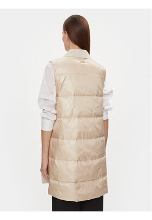 JOOP! Kamizelka 58 JW241V129 30040583 Beżowy Regular Fit. Kolor: beżowy. Materiał: syntetyk