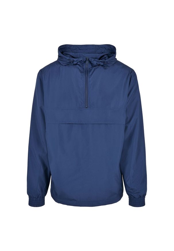 Kurtka wiatroszczelna Urban Classics basic pull over. Kolor: niebieski. Sezon: zima