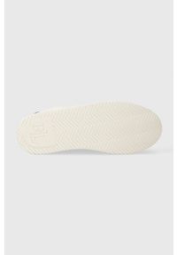 Lauren Ralph Lauren sneakersy skórzane Angeline 4 kolor biały 802918367001. Nosek buta: okrągły. Zapięcie: sznurówki. Kolor: biały. Materiał: skóra #3