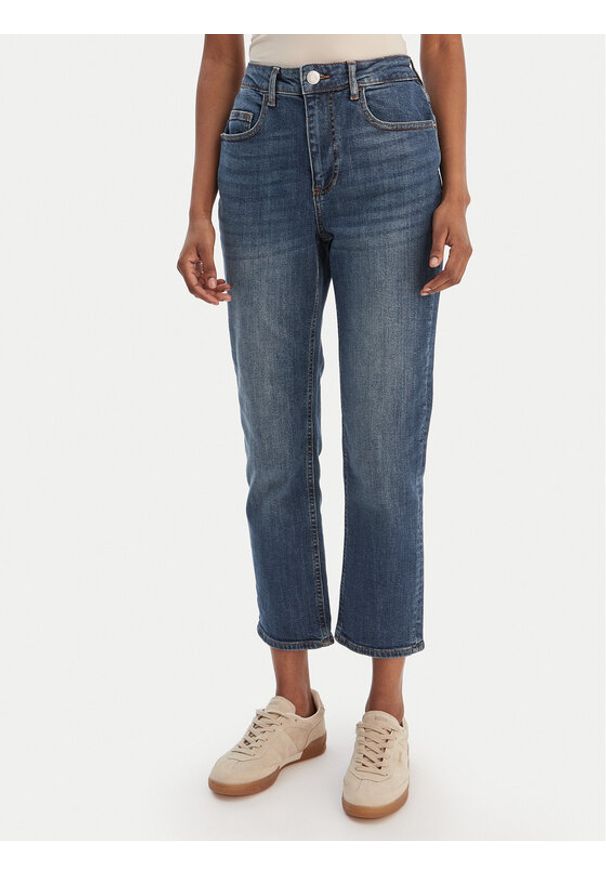 Vero Moda Jeansy Rosie 10342051 Niebieski Straight Fit. Kolor: niebieski