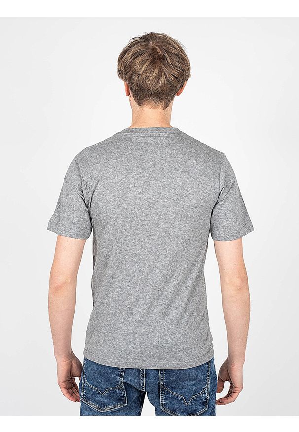 Pepe Jeans T-Shirt "2-Pack Aiden" | PM503655 | Mężczyzna | Szary. Okazja: na co dzień. Typ kołnierza: dekolt w kształcie V. Kolor: szary. Materiał: bawełna. Wzór: aplikacja. Styl: casual