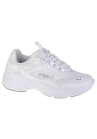 Buty do chodzenia damskie Fila Collene. Zapięcie: sznurówki. Kolor: biały. Materiał: syntetyk, tkanina, materiał. Szerokość cholewki: normalna. Sport: turystyka piesza