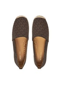 MICHAEL Michael Kors Espadryle Lynn 40S5LYFP1B Brązowy. Kolor: brązowy. Materiał: skóra #5