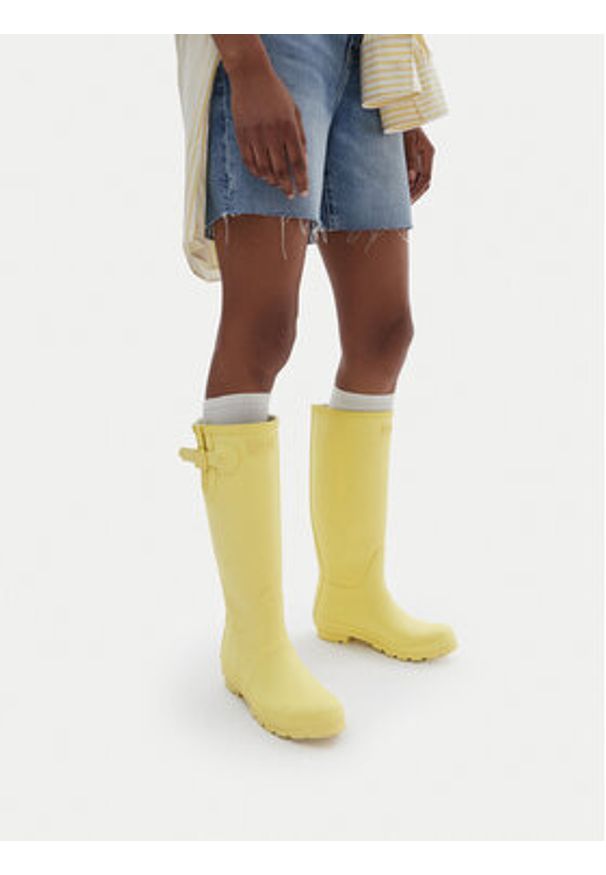 Hunter Kalosze CEO-SJY-T Żółty. Kolor: żółty. Materiał: kauczuk